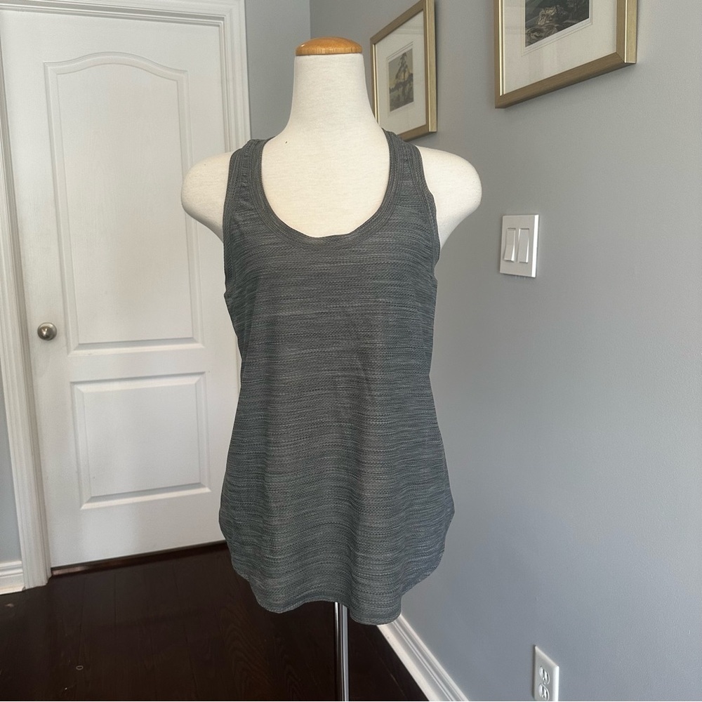 Eddie Bauer Gray Relaxed Sleeveless Tank Top - Sz M